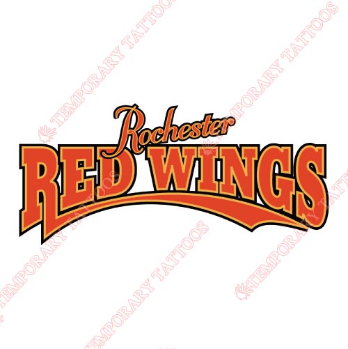 Rochester Red Wings Customize Temporary Tattoos Stickers NO.8001